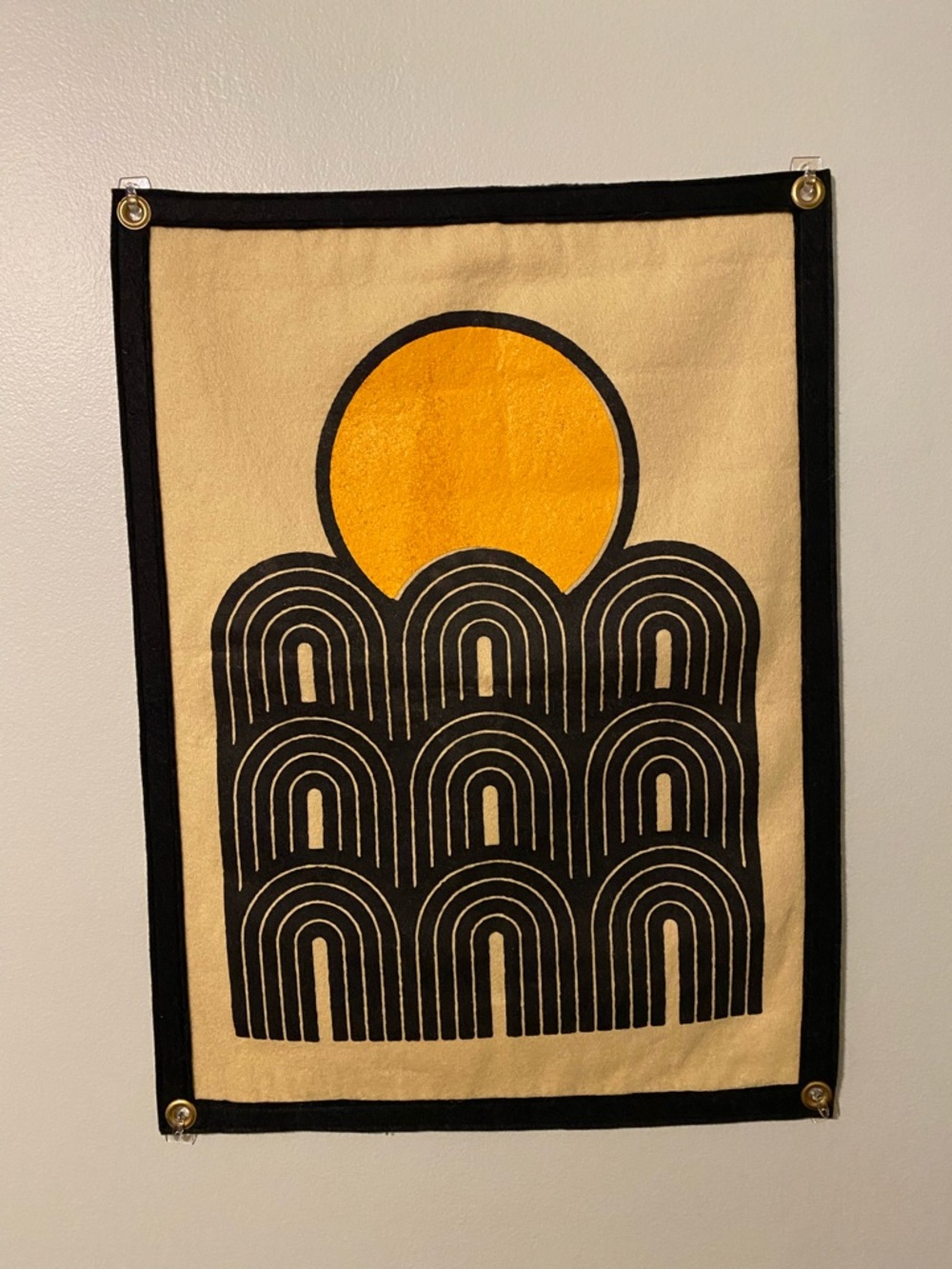 Oxford Pennant Co Sunset Camp Flag 18x24
